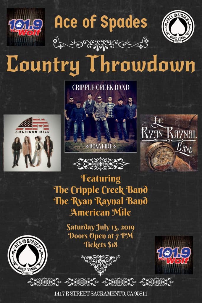 Country Throwdown at Ace of Spades Featuring the CCB!